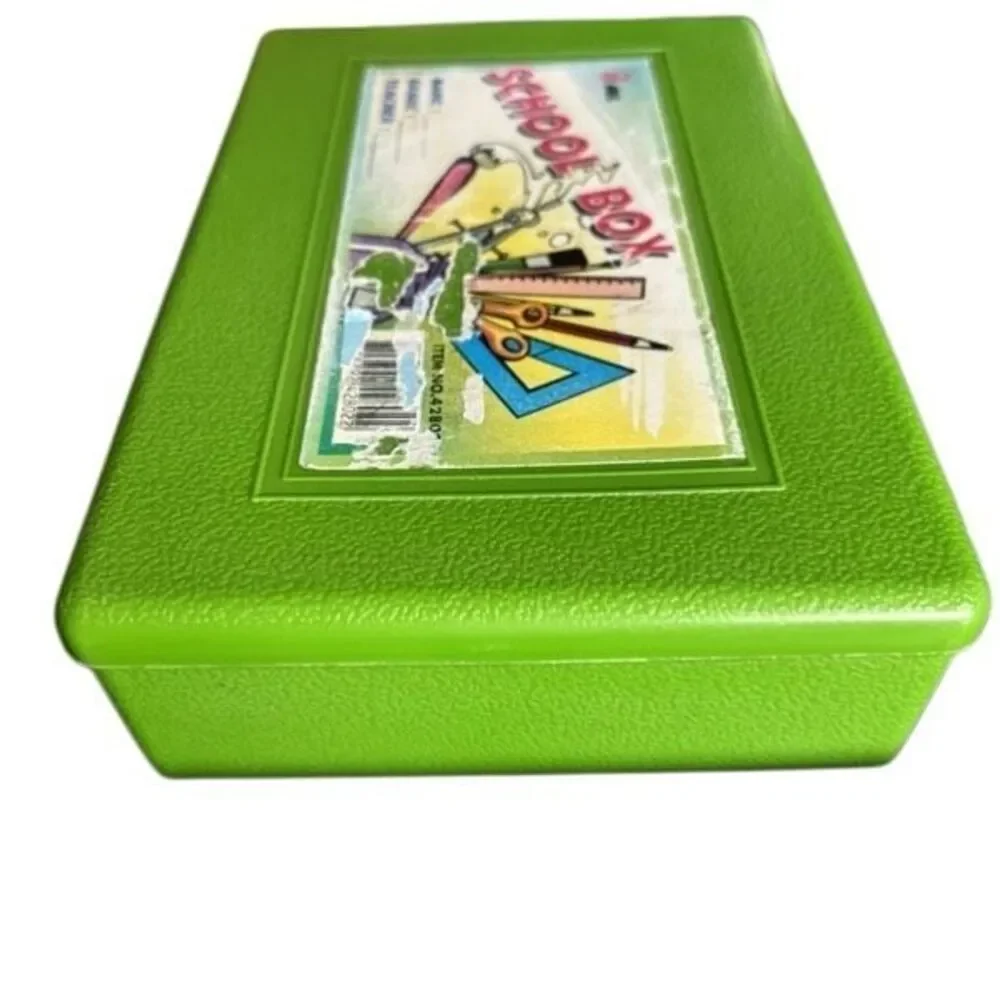 Abel Vintage Plastic School Supply Box